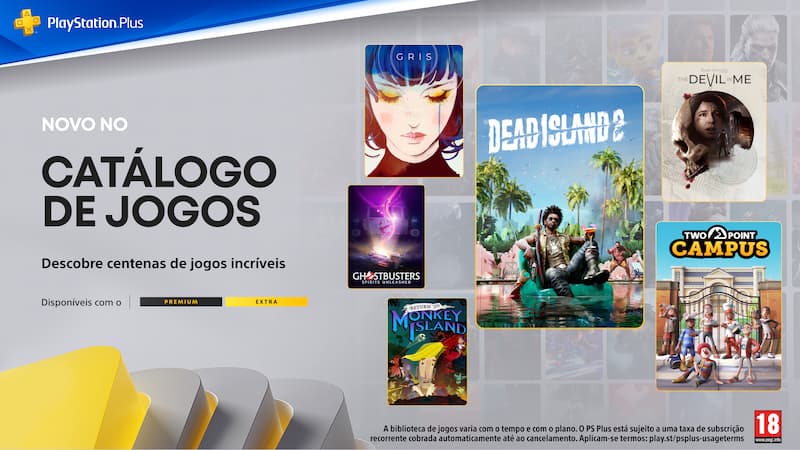 Novidades no Playstation Plus para outubro de 2024