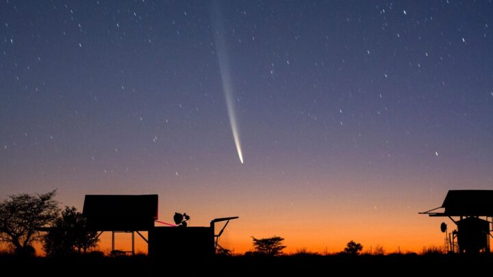 Ilagm do C/2023 A3 Tsuchinshan – ATLAS ou Cometa do Século