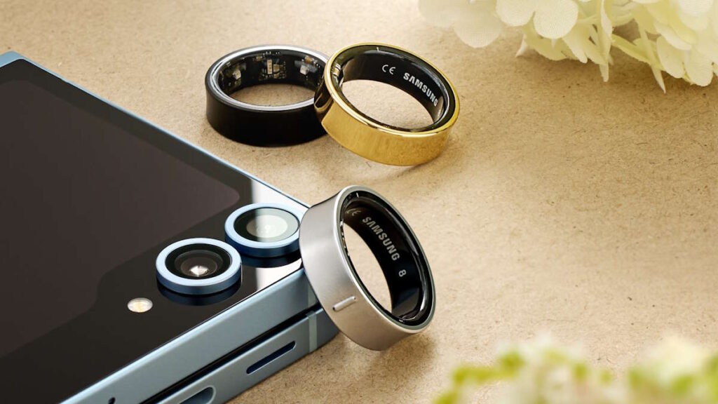 Samsung Galaxy Ring anel patente