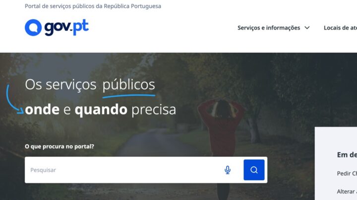 ePortugal.gov.pt portal is over! Now it's gov.pt