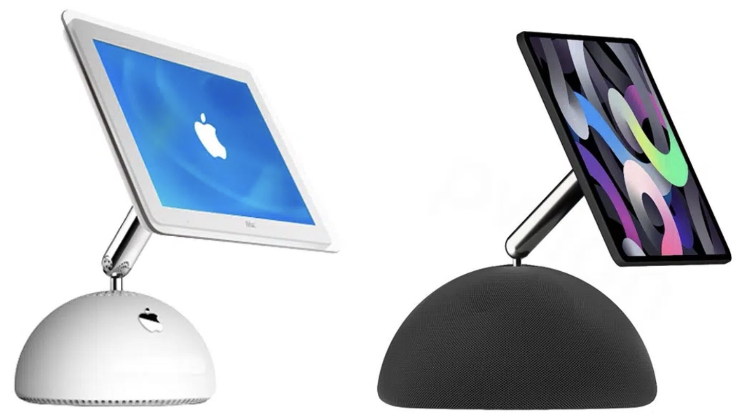 Ecrã doméstico inteligente da Apple incluirá um suporte semelhante ao do icónico iMac G4