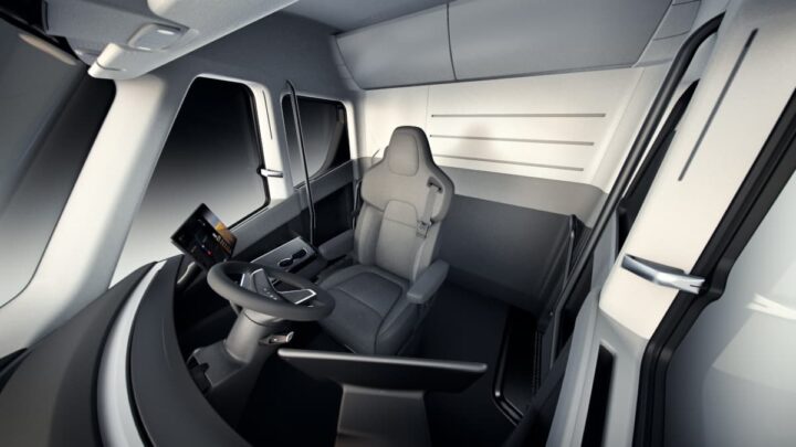 Interior Tesla Semi