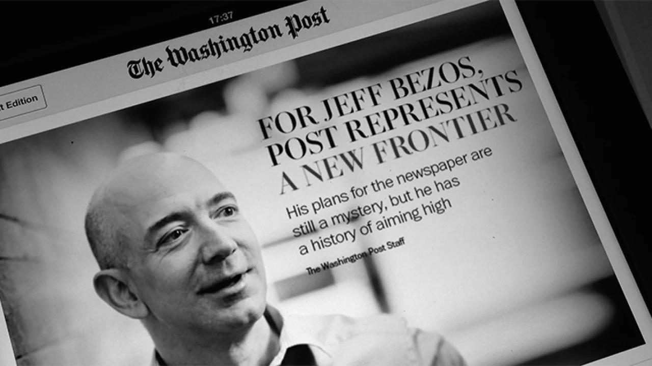 Bezos “proíbe” Washington Post de manifestar apoio à eleição de Kamala Harris