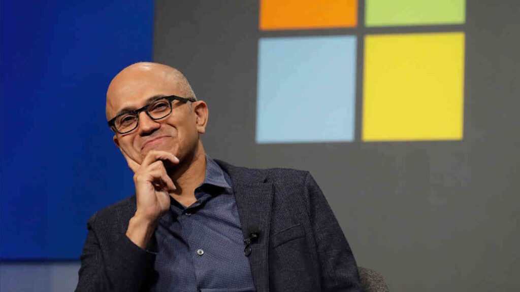 Microsoft Satya Nadella aumento salário