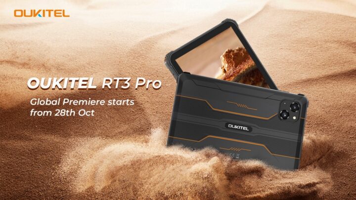 Novo Oukitel RT3 Pro: o tablet robusto mais acessível do mercado