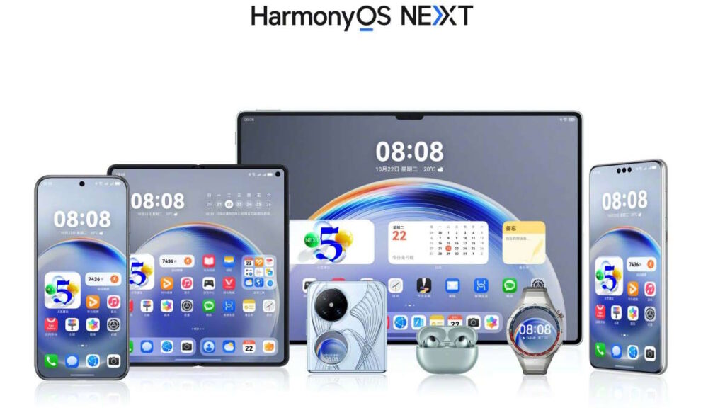 Huawei HarmonyOS Next Android smartphones