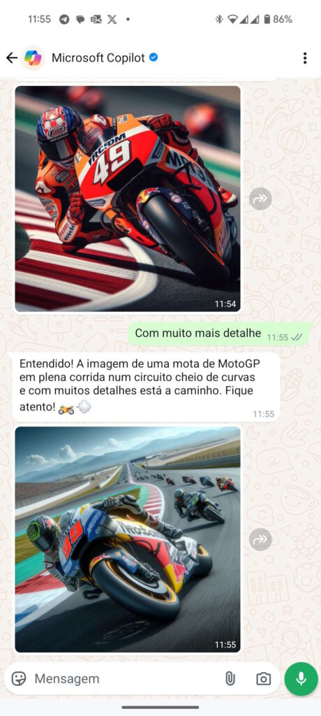 Copilot WhatsApp IA Microsoft