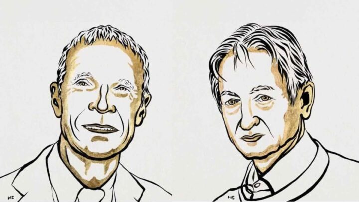 John Hopfield und der Experte für künstliche Intelligenz Geoffrey Hinton für den Nobelpreis für Physik 2024