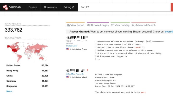  o meu dispositivo está exposto na Internet?