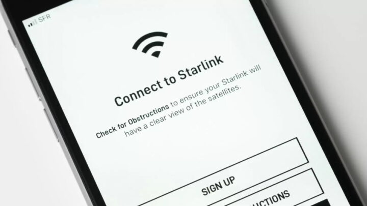 Starlink no smartphone