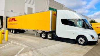 Tesla Semi testado pela DHL