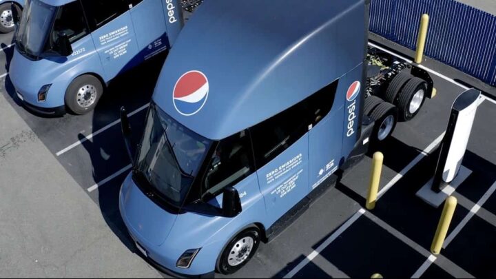 Tesla Semi da Pepsi