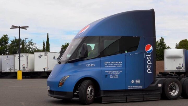 Tesla Semi da Pepsi