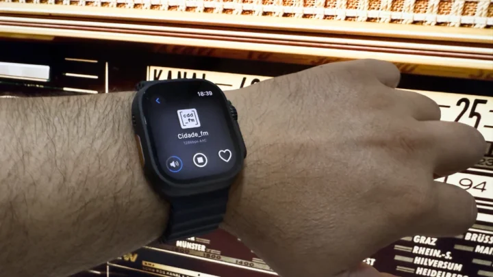 Imagem Apple Watch com rádio