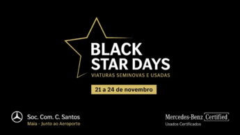 Soc. Com. C. Santos com oportunidades únicas no evento Black Star Days