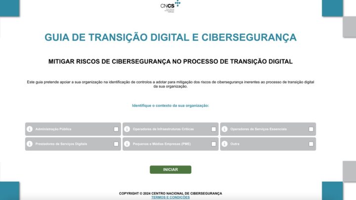 CNCS lança guia de Transição Digital e Cibersegurança