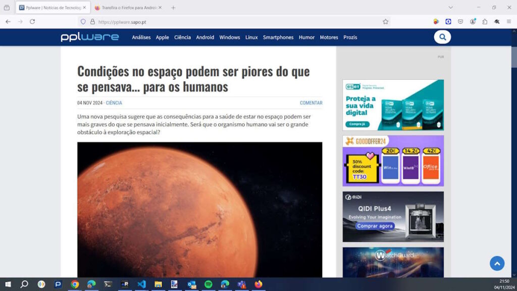 Firefox Mozilla browser novidades