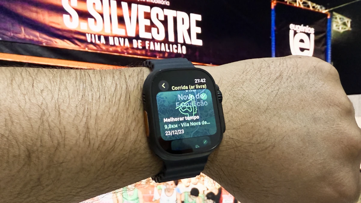 Como fazer uma corrida contra si próprio com o Apple Watch