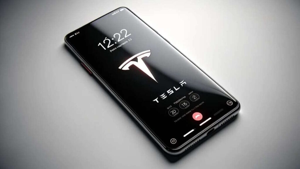 Elon Musk Tesla smartphone telefone