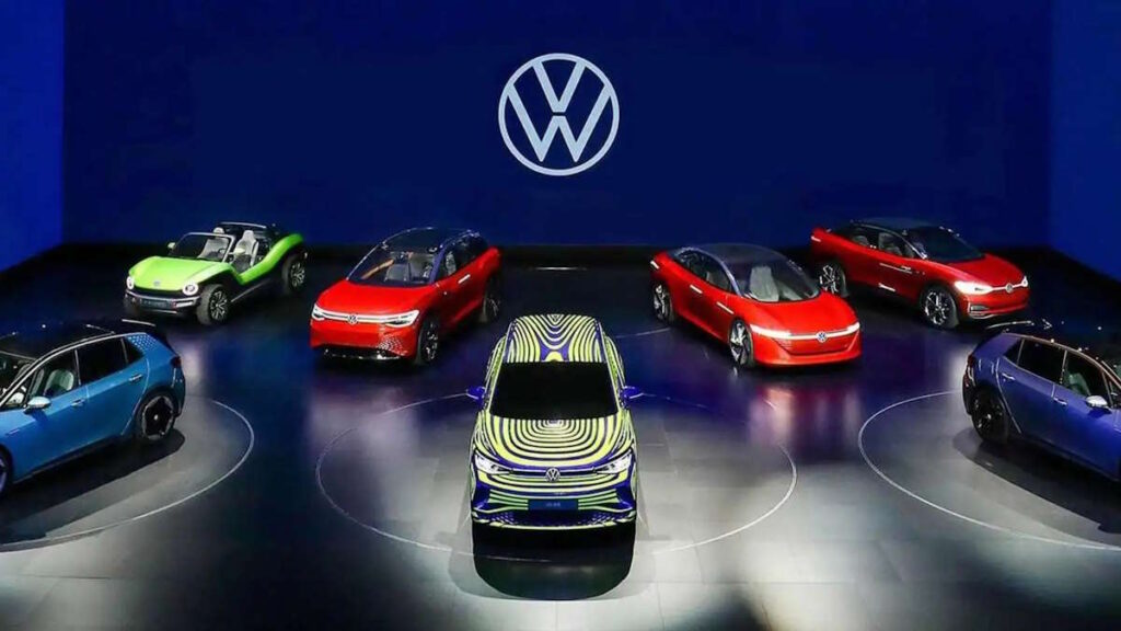 Volkswagen vendas carros elétricos diretas