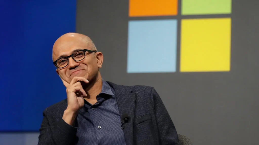 Google Microsoft Windows Satya Nadella