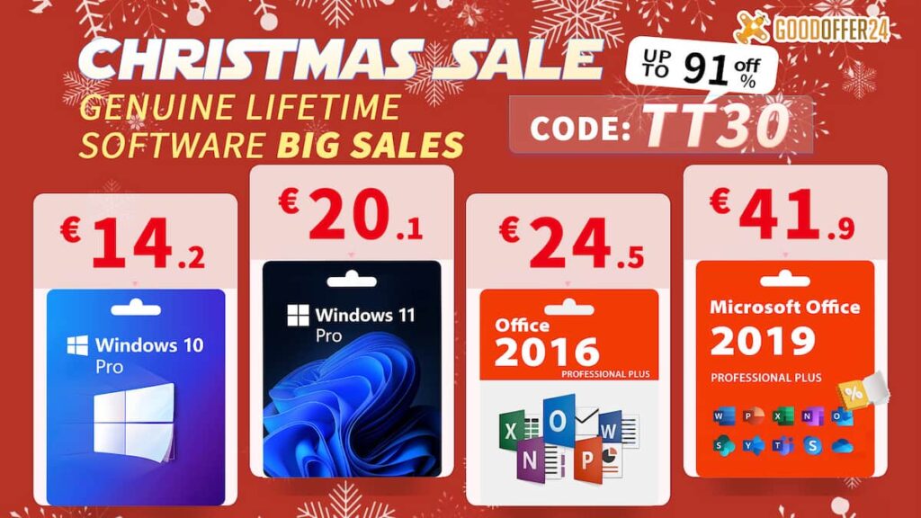 Desvendar o Natal: Última oportunidade de grandes descontos em Software!