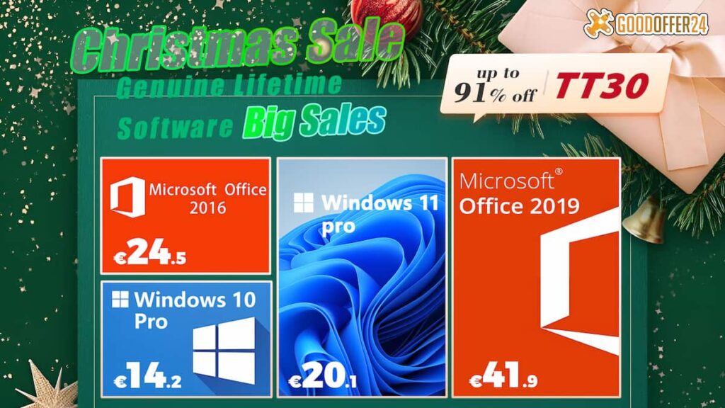 Promoção de Natal: Chaves digitais de software a preços incríveis!