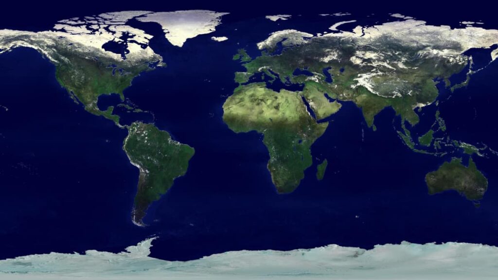 Os mapas do mundo que temos visto ao longo dos anos estão, pelos vistos, incorretos