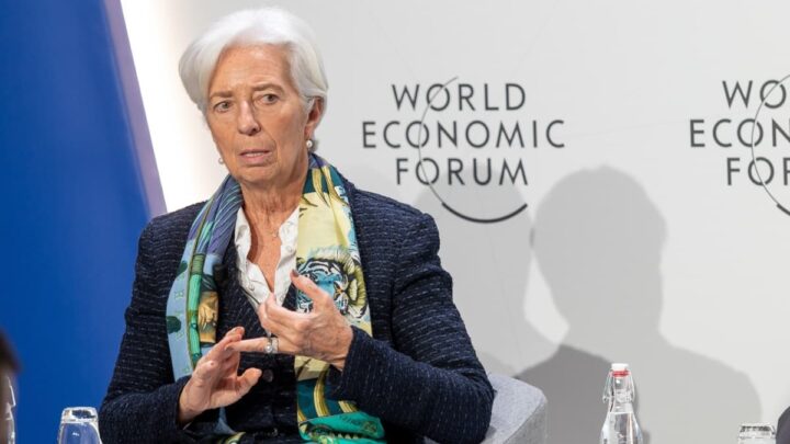 Presidente do Banco Central Europeu, Christine Lagarde