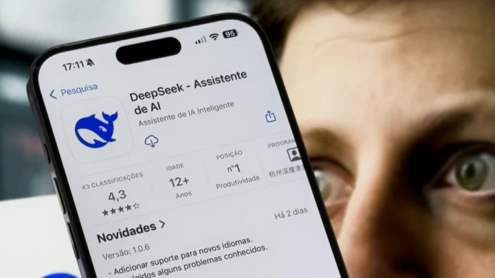 Imagem app DeepSeek da App Store