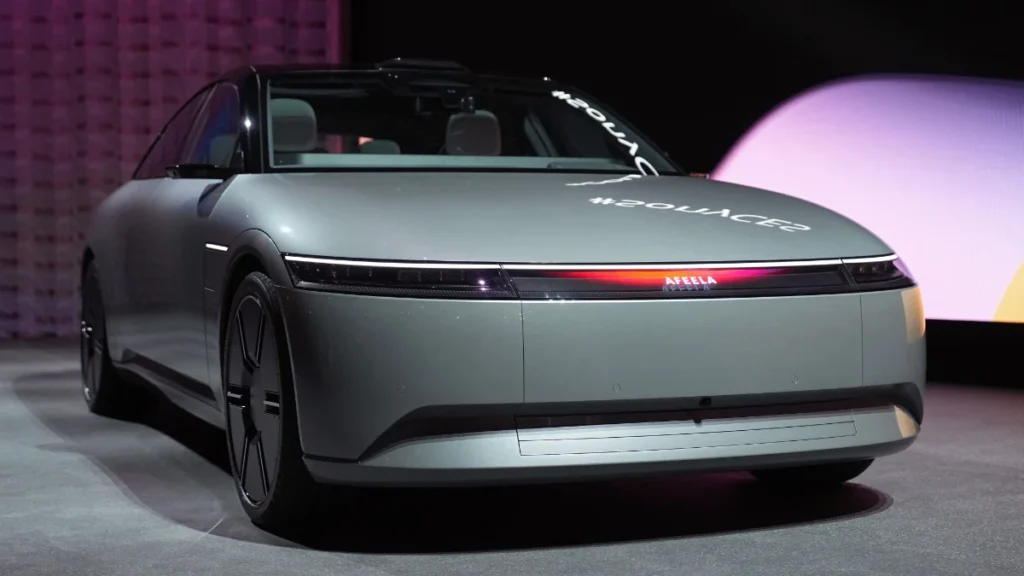 Sony já tem o seu carro elétrico pronto. Desde 84 mil euros com autonomia de 483 km