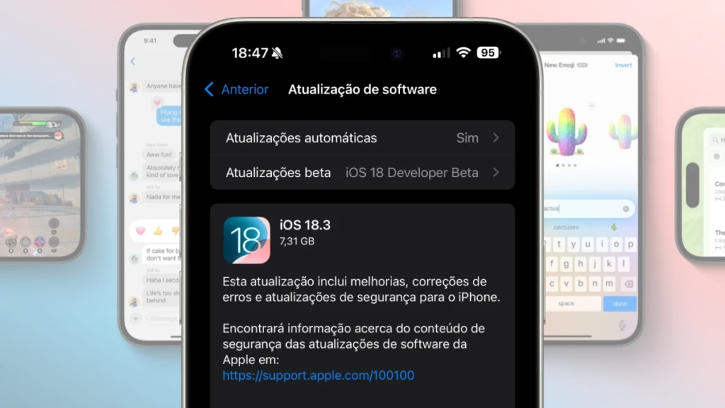 iOS 18.3 já está disponível para todos e estas são as novidades