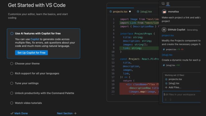 Visual Studio Code: veja como usar com o Copilot