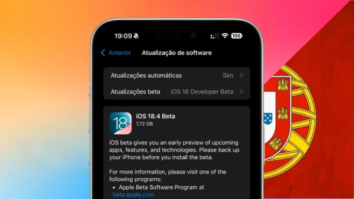 Imagem iOS 18.4 beta 1