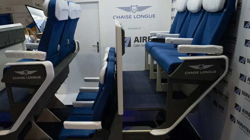 Airbus estuda a disposição de assentos de avião de nível duplo