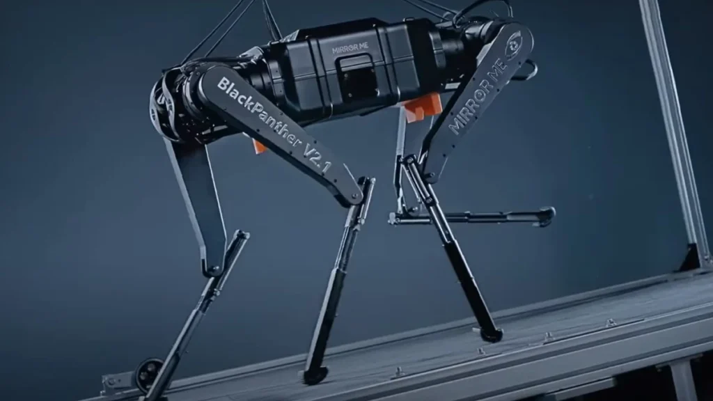 Robô de 4 patas chinês corre tão rápido como Usain Bolt