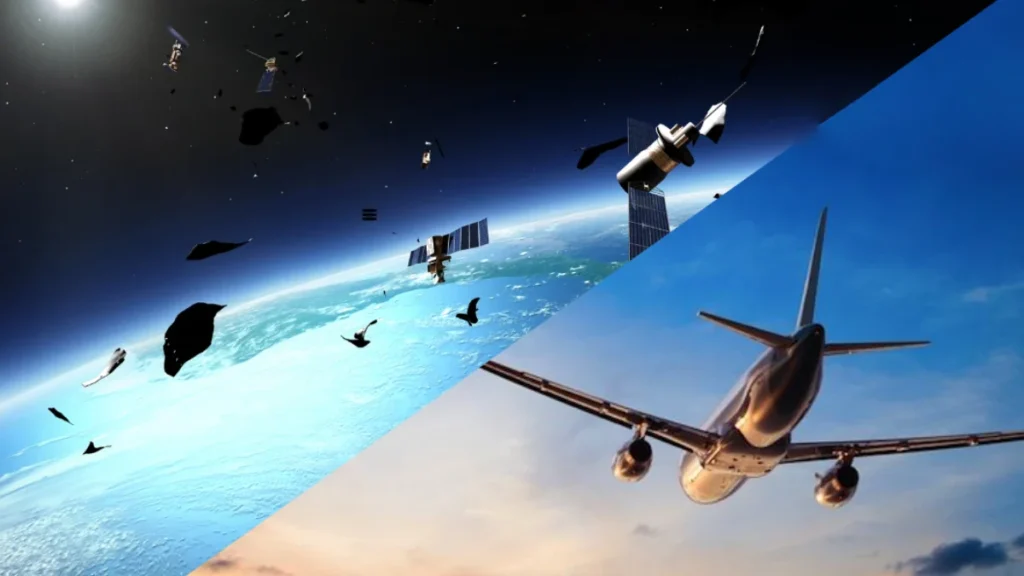 Lixo espacial está a cair nas trajetórias de voo dos aviões. Há risco de desastre