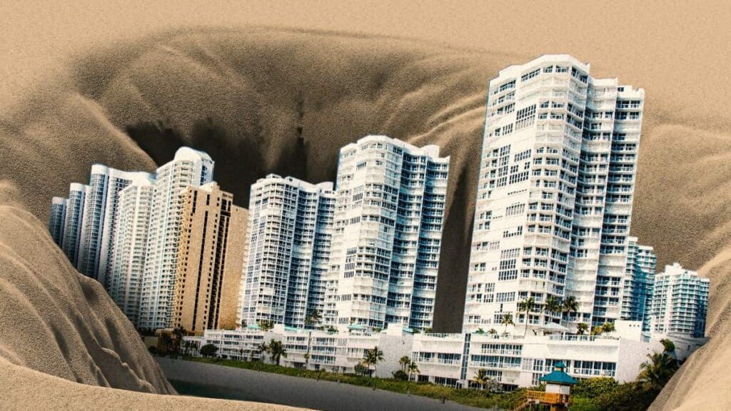 Peso e vibração dos arranha-céus estão a afundar a costa de Miami