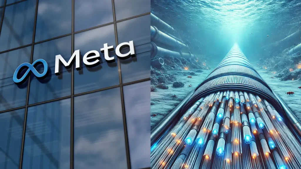 Meta anuncia o Project Waterworth: um cabo submarino de fibra ótica de 50.000 km