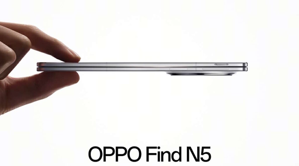 OPPO Find N5 dobrável fino smartphone