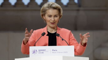 Presidente da Comissão Europeia Ursula von der Leyen