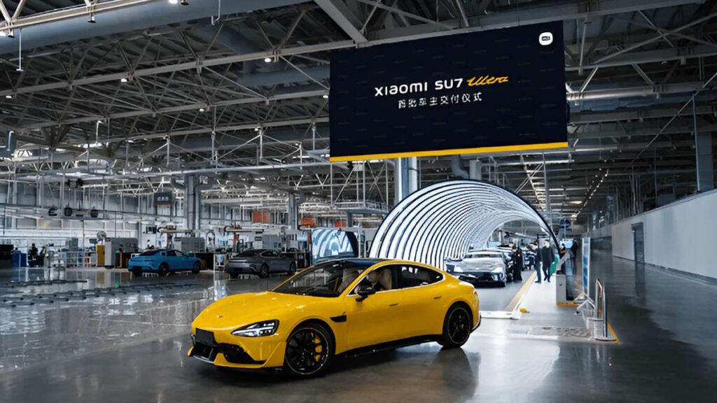 Xiaomi SU7 Ultra melancia bateria