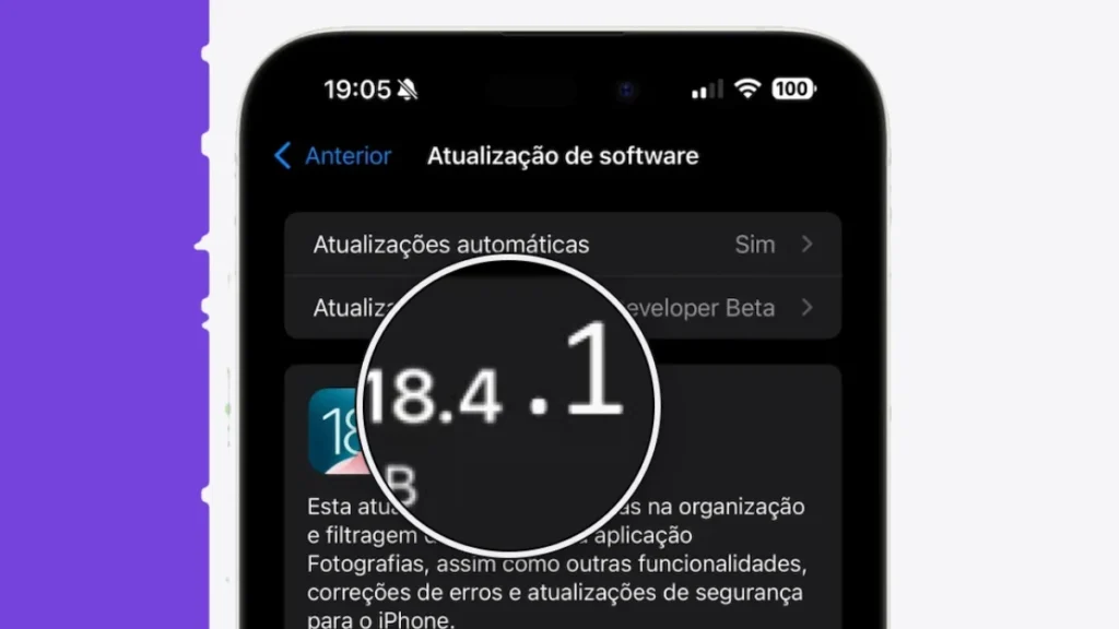 Apple prepara iOS 18.4.1 para corrigir erros da versão anterior