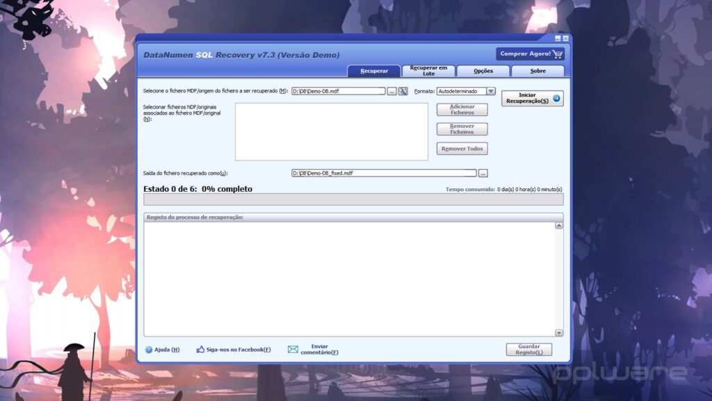 DataNumen SQL Recovery: recupere bases de dados SQL com eficácia e confiança