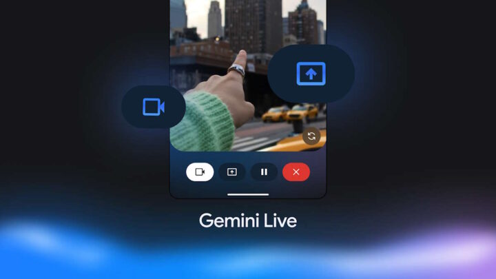 Gemini Live Google IA câmara ecrã
