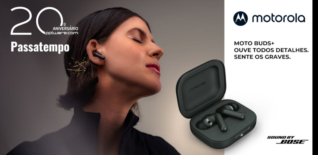 Passatempo 20 anos Pplware: ganhe uns auriculares moto buds+