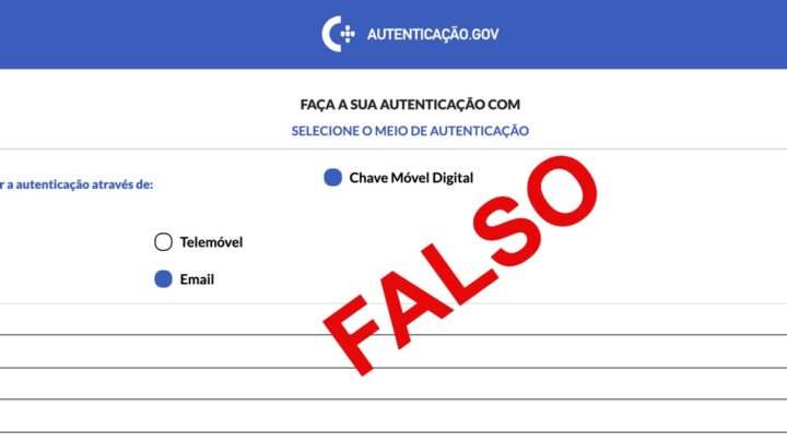 Alerta: há um site malicioso que "imita" o autenticacao.gov