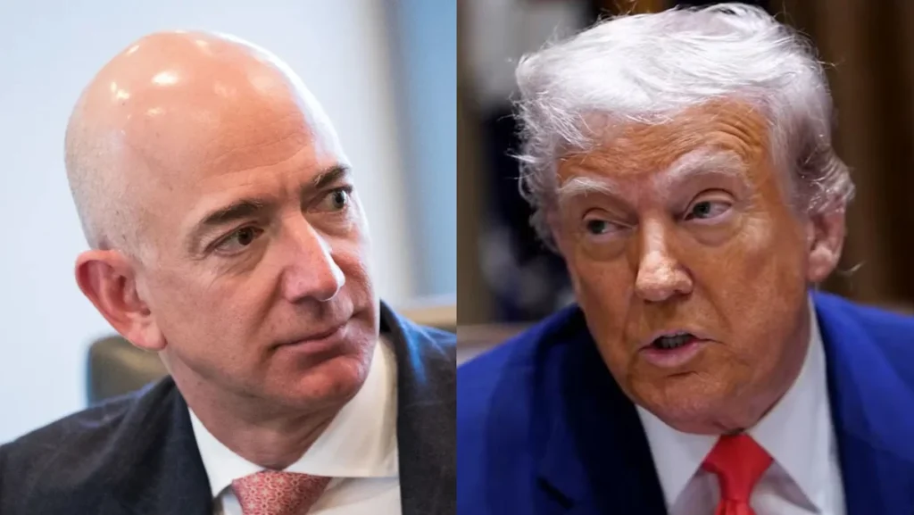 Jeff Bezos queria “expor” as tarifas aduaneiras na Amazon: telefonema de Trump fê-lo recuar