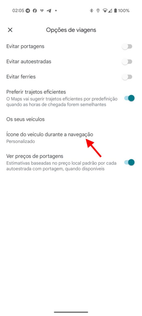 Google Maps Android Auto CarPlay ícone carro