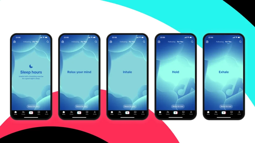 TikTok vai tentar obrigar os adolescentes a meditar depois das 22h